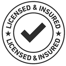 Licensed and Insured badge