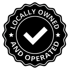 Locally Owned and Operated badge